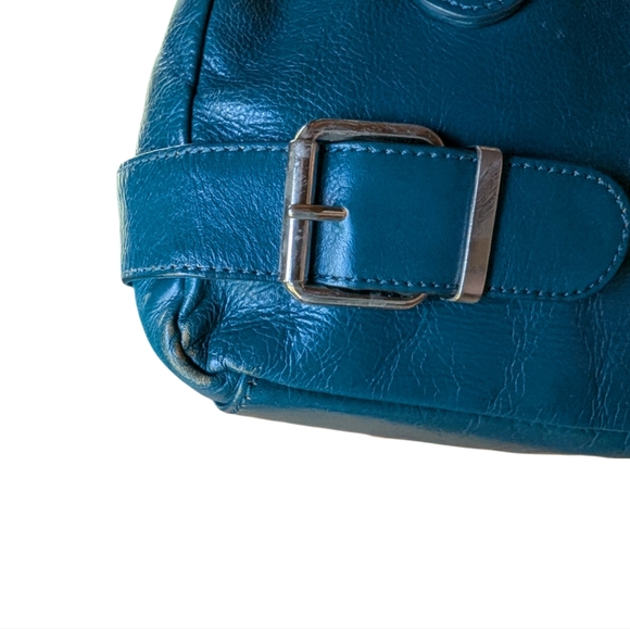 Banana Republic Blue Leather Women's Handbag - Picture 7 of 9